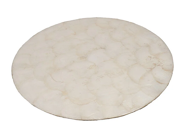 Le Dessous-De-Verre En Nacre - Blanc