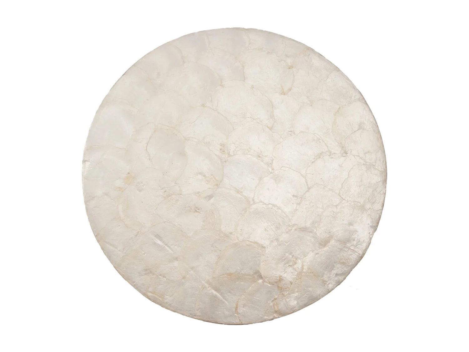 Le Dessous-De-Verre En Nacre - Blanc