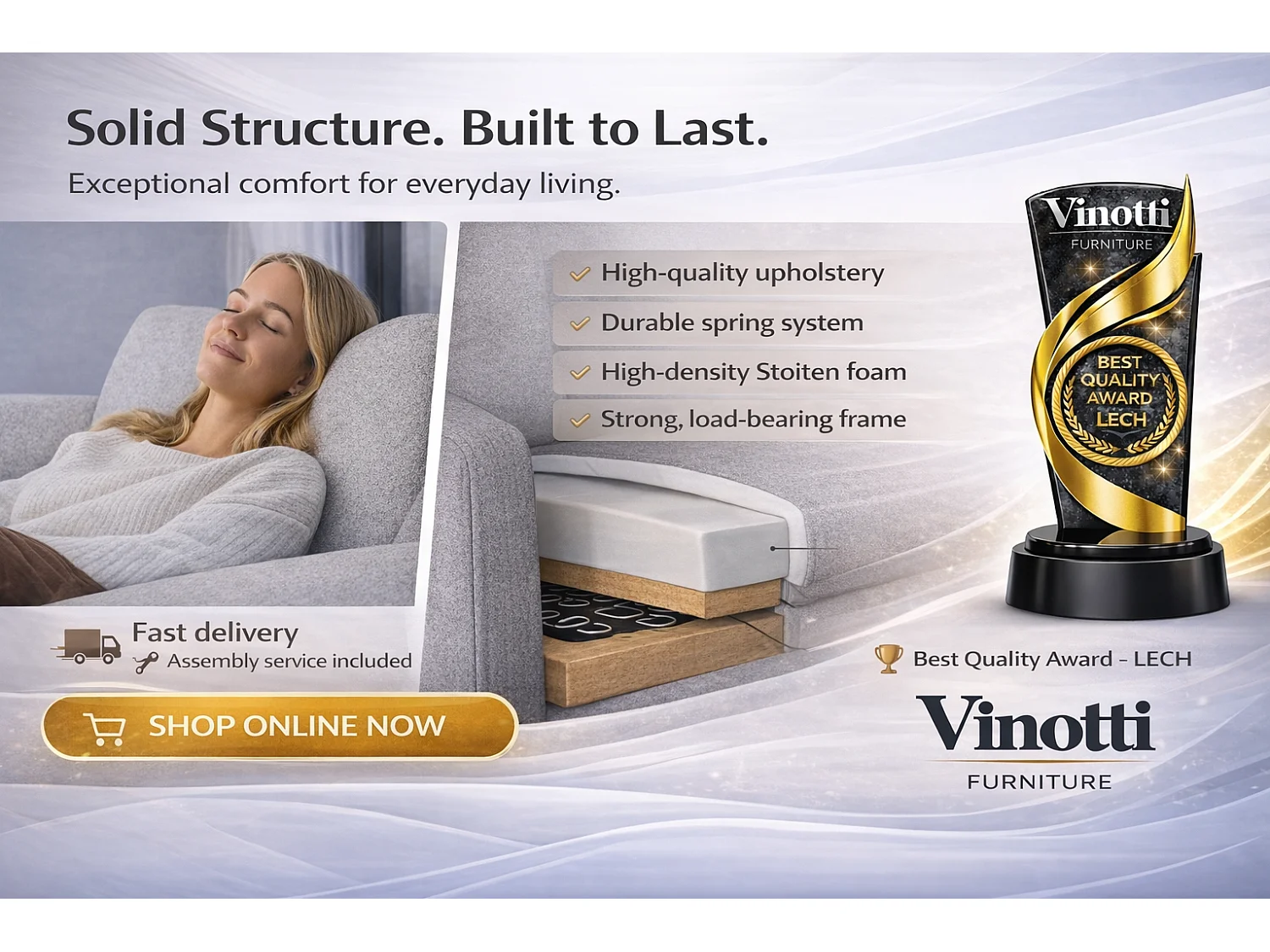 Divano letto angolare sinistro con vano contenitore Noboo in velluto a coste senape del produttore - VINOTTI