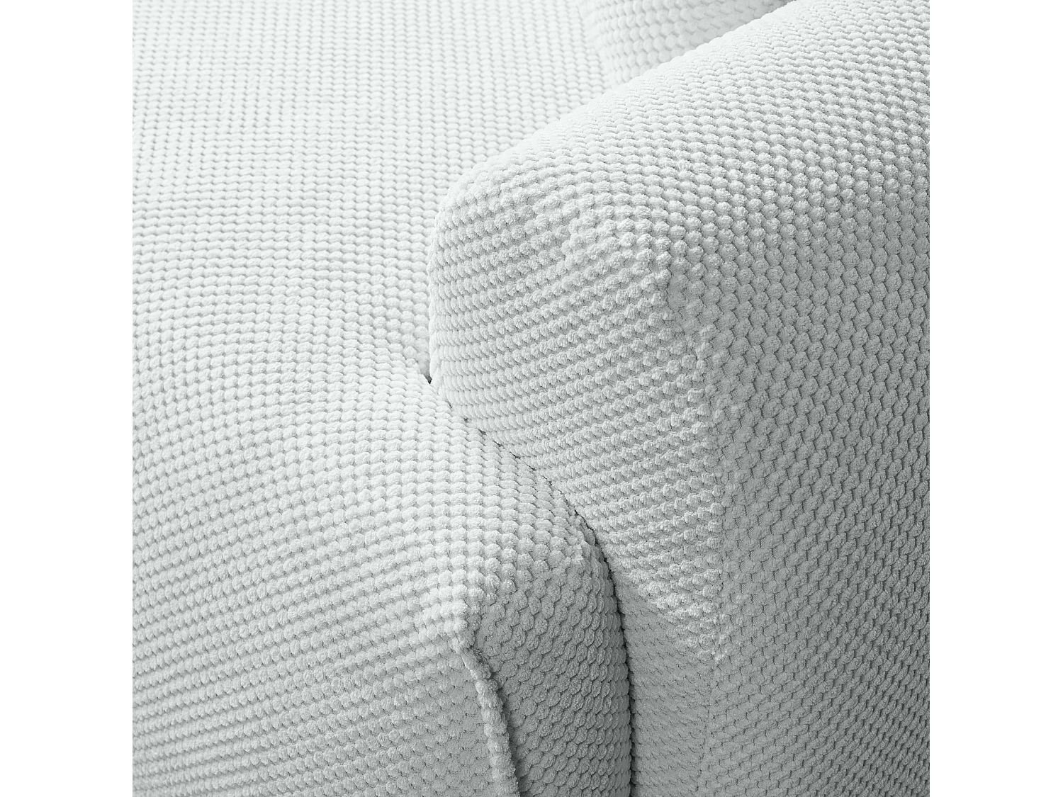 Divano letto angolare sinistro con vano contenitore Noboo in grigio chiaro del produttore - VINOTTI