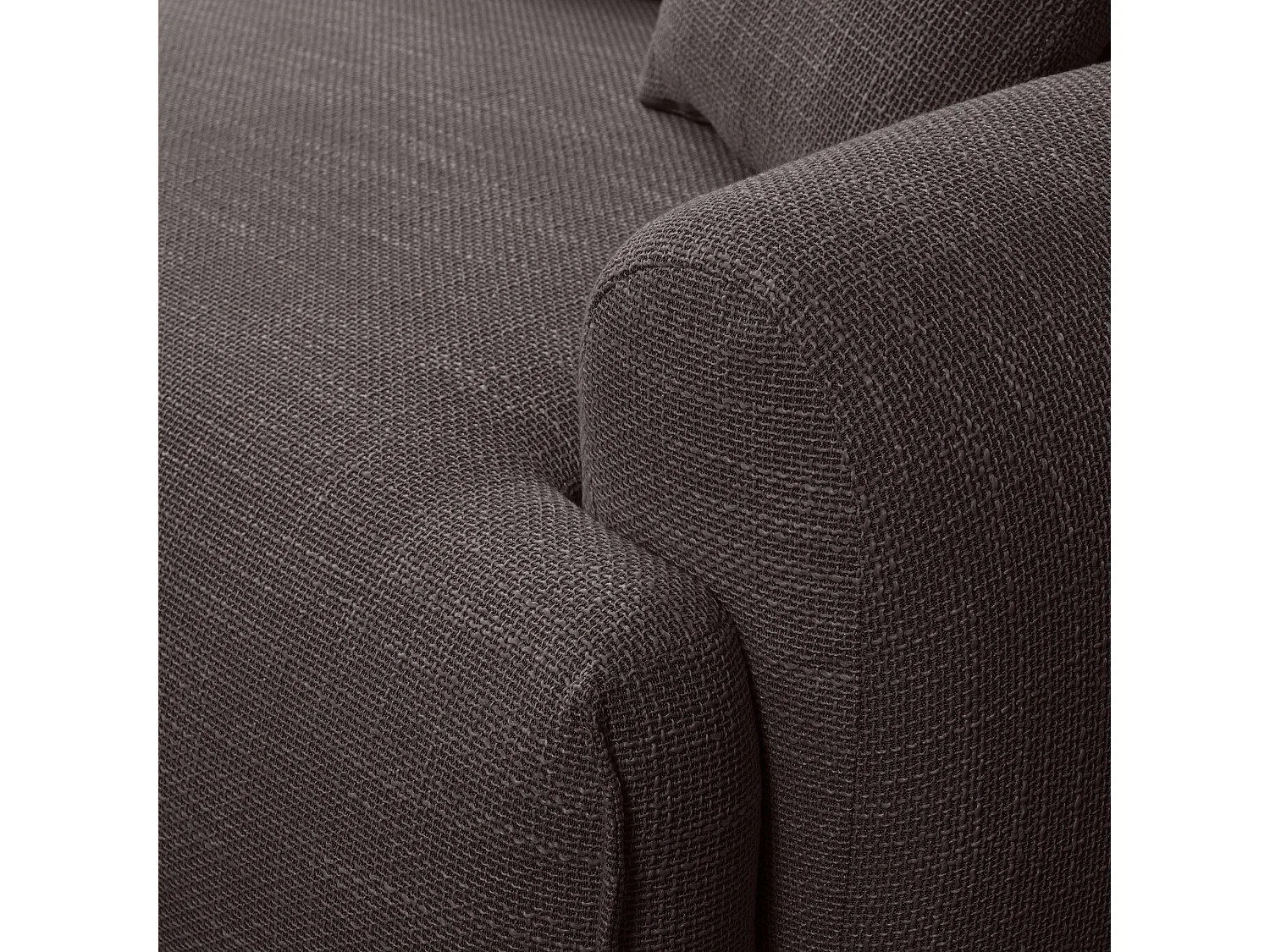 Divano letto angolare sinistro con vano contenitore Noboo in marrone cioccolato direttamente dal produttore, consegna e installazione gratuite