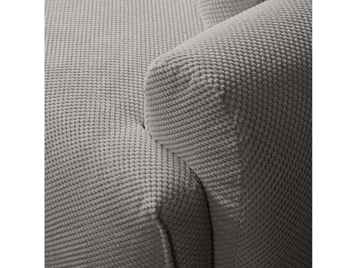 Canapé d'Angle gauche avec fonction de couchage Noboo coffre en beige du fabricant -VINOTTI