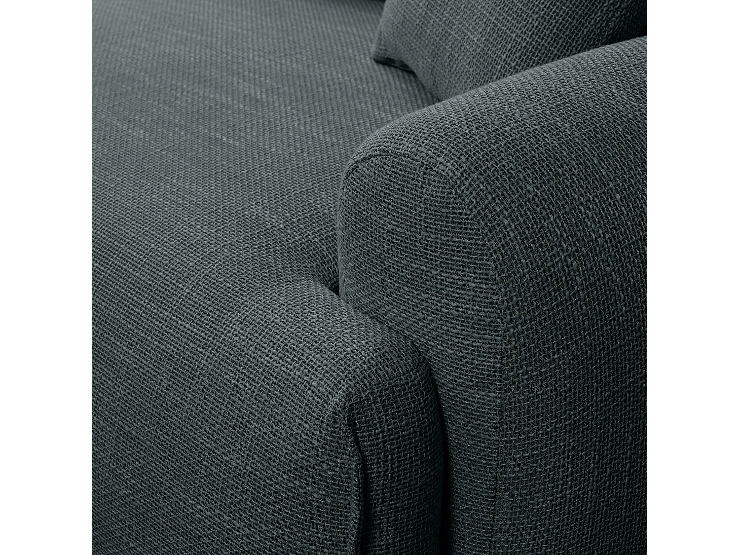 Canapé d'Angle gauche avec fonction de couchage Noboo coffre en noir direct fabricant, livraison et installation offertes