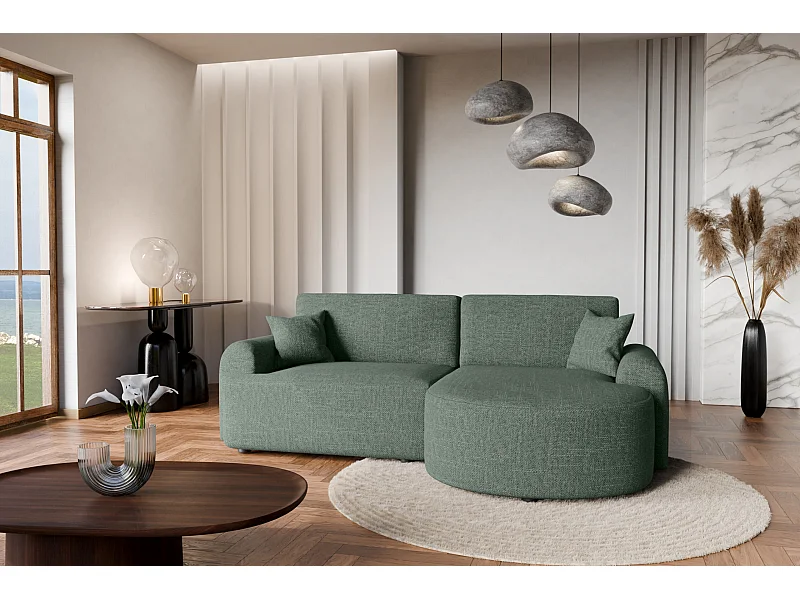 Divano angolare destro con funzione letto Arte destro del produttore