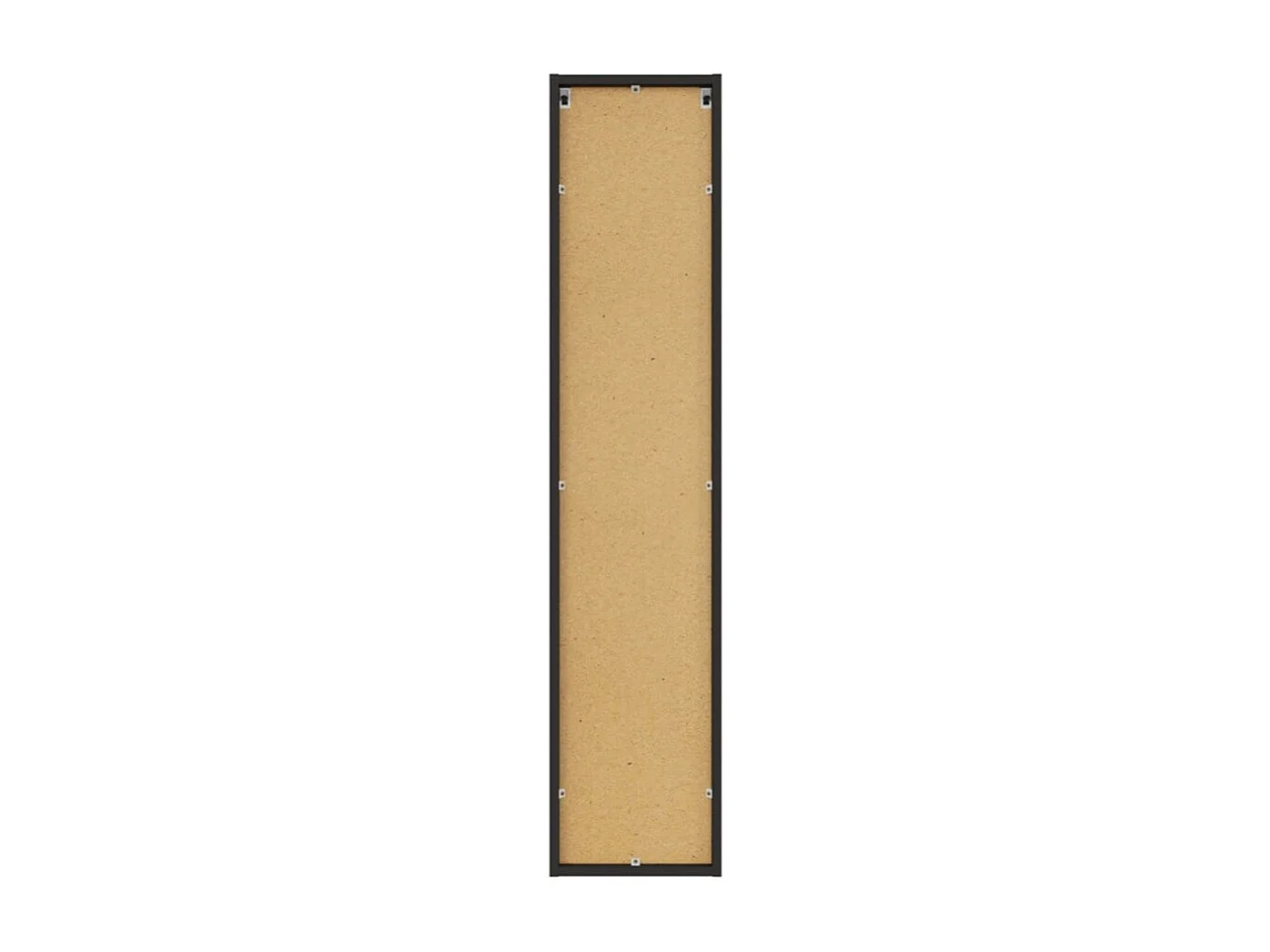 Colonne salle de bain SAVIA 140 cm marron et noir – 1 porte et rangements