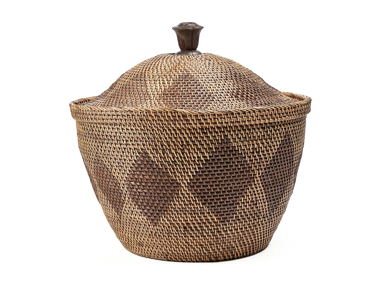 Le Panier de Rangement Crown - Brun Naturel