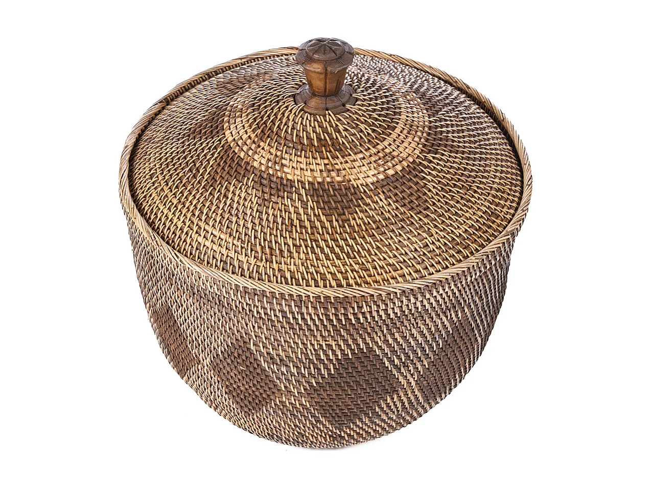 Le Panier de Rangement Crown - Brun Naturel