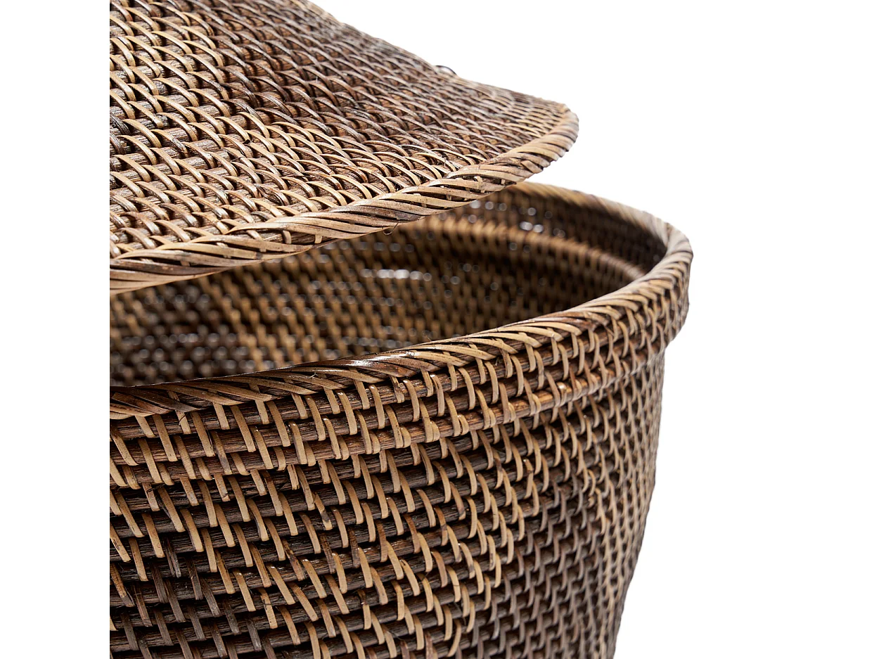 Le Panier de Rangement Crown - Brun Naturel