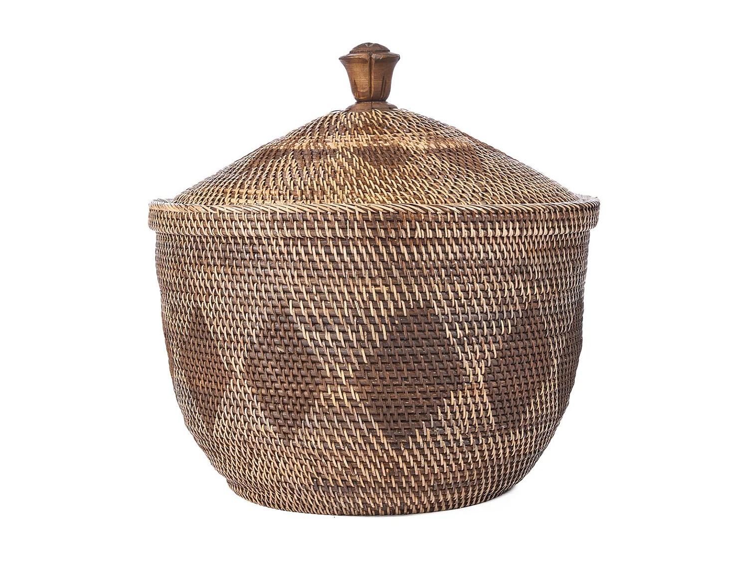 Le Panier de Rangement Crown - Brun Naturel