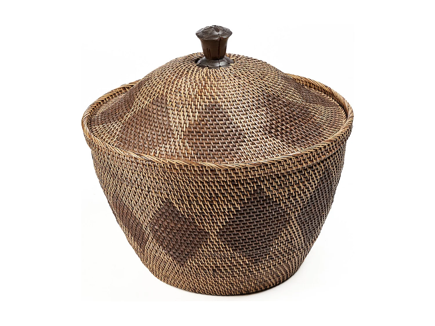 Le Panier de Rangement Crown - Brun Naturel