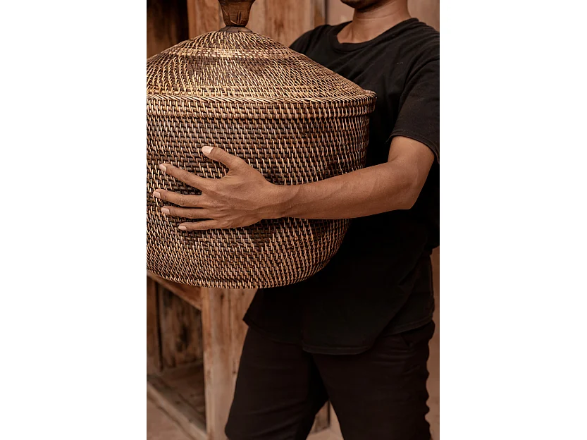 The Storage Crown Basket - Natural Brown