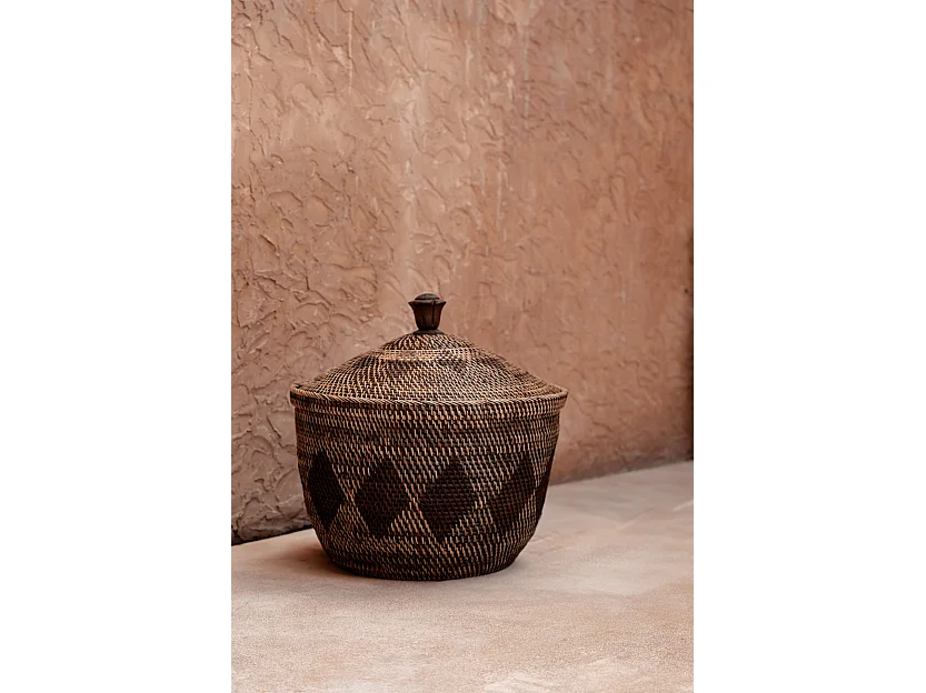 The Storage Crown Basket - Natural Brown