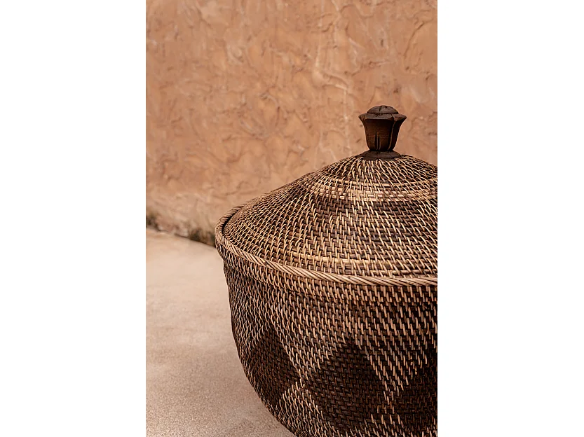 The Storage Crown Basket - Natural Brown
