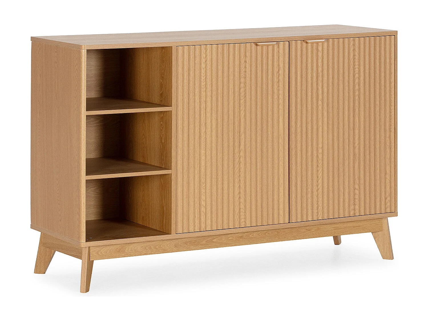 Sideboard Oporto 2 türen Eichenfarbe