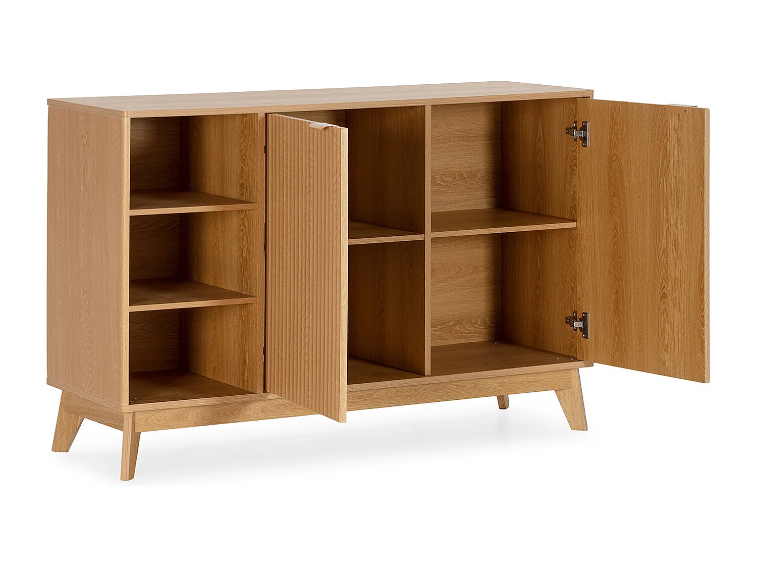 Sideboard Oporto 2 türen Eichenfarbe