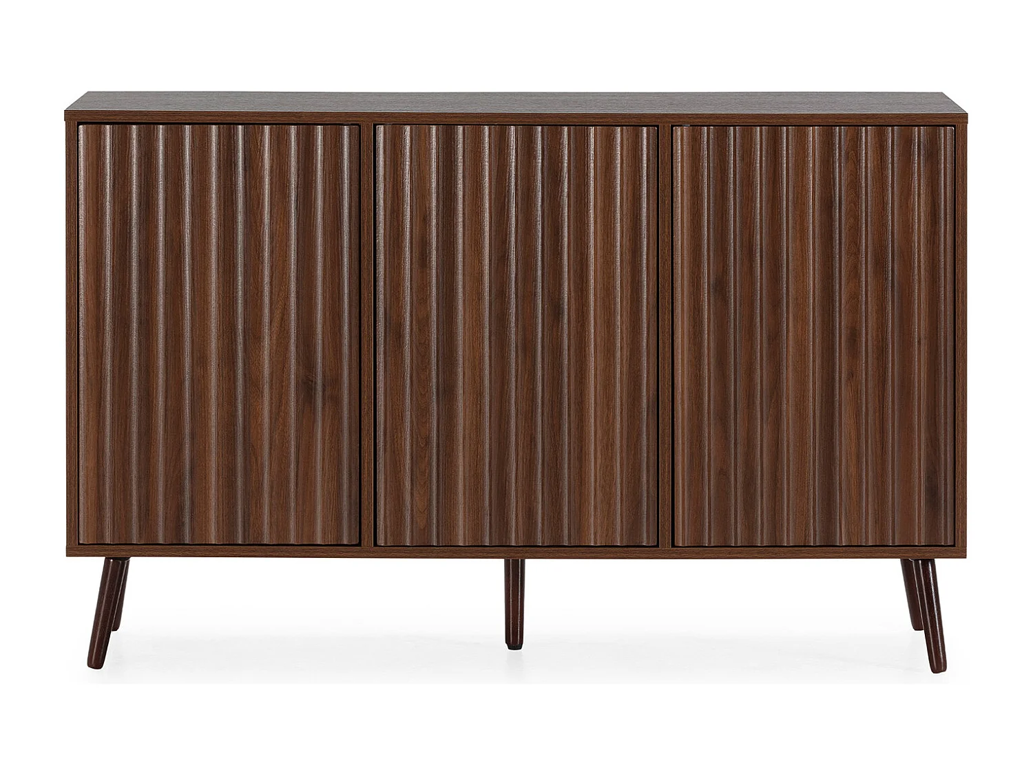 Aparador Lluvia 3 puertas efecto Nogal