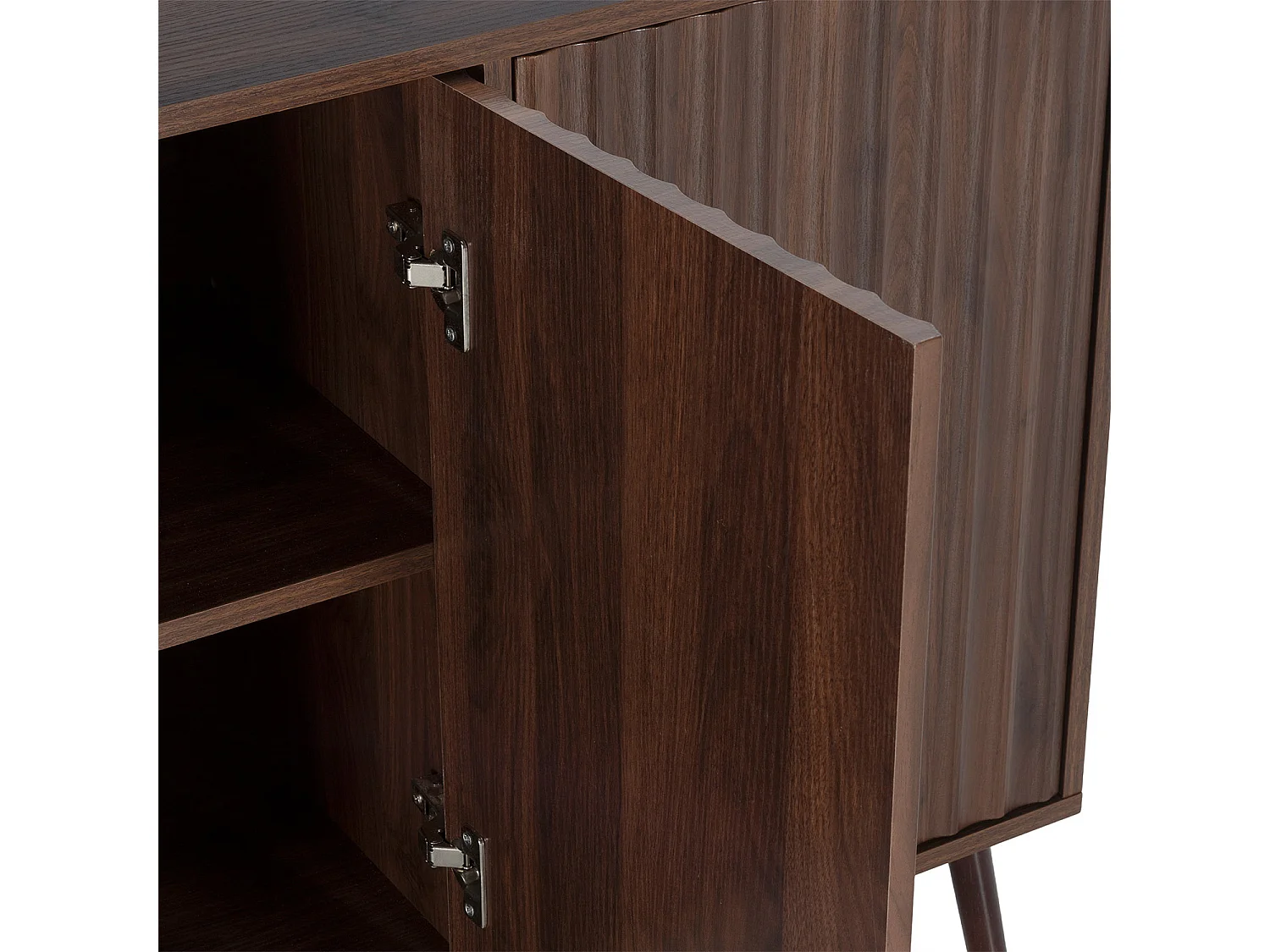 Aparador Lluvia 3 puertas efecto Nogal