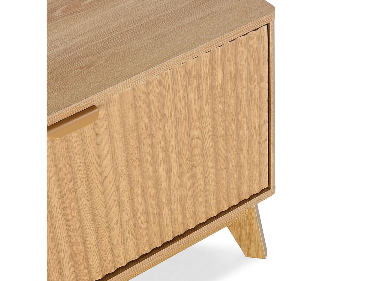 TV-Schrank Oporto 2 türen Eichenfarbe