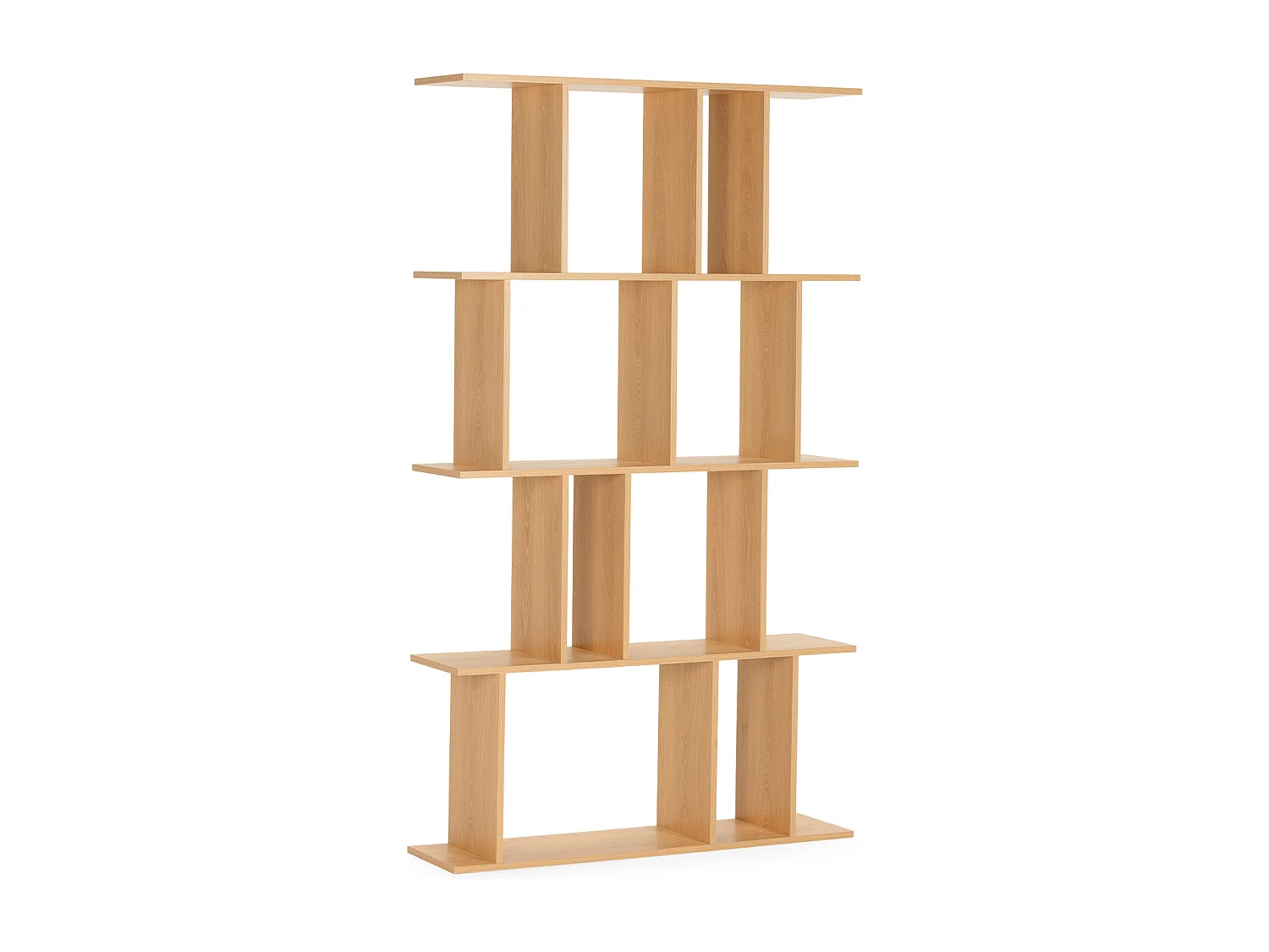 Scaffale Niko 8 fori effetto Rovere