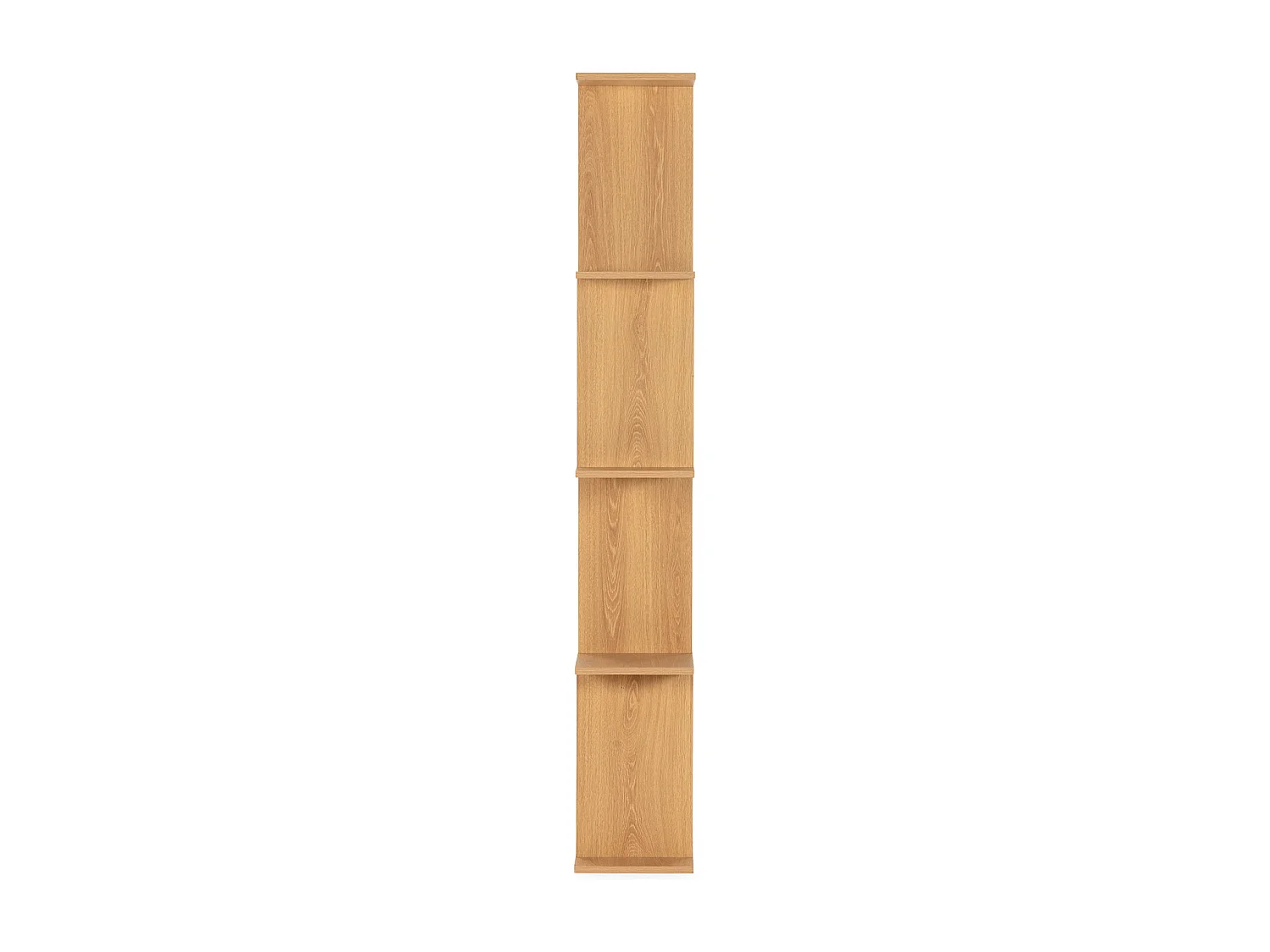 Scaffale Niko 8 fori effetto Rovere