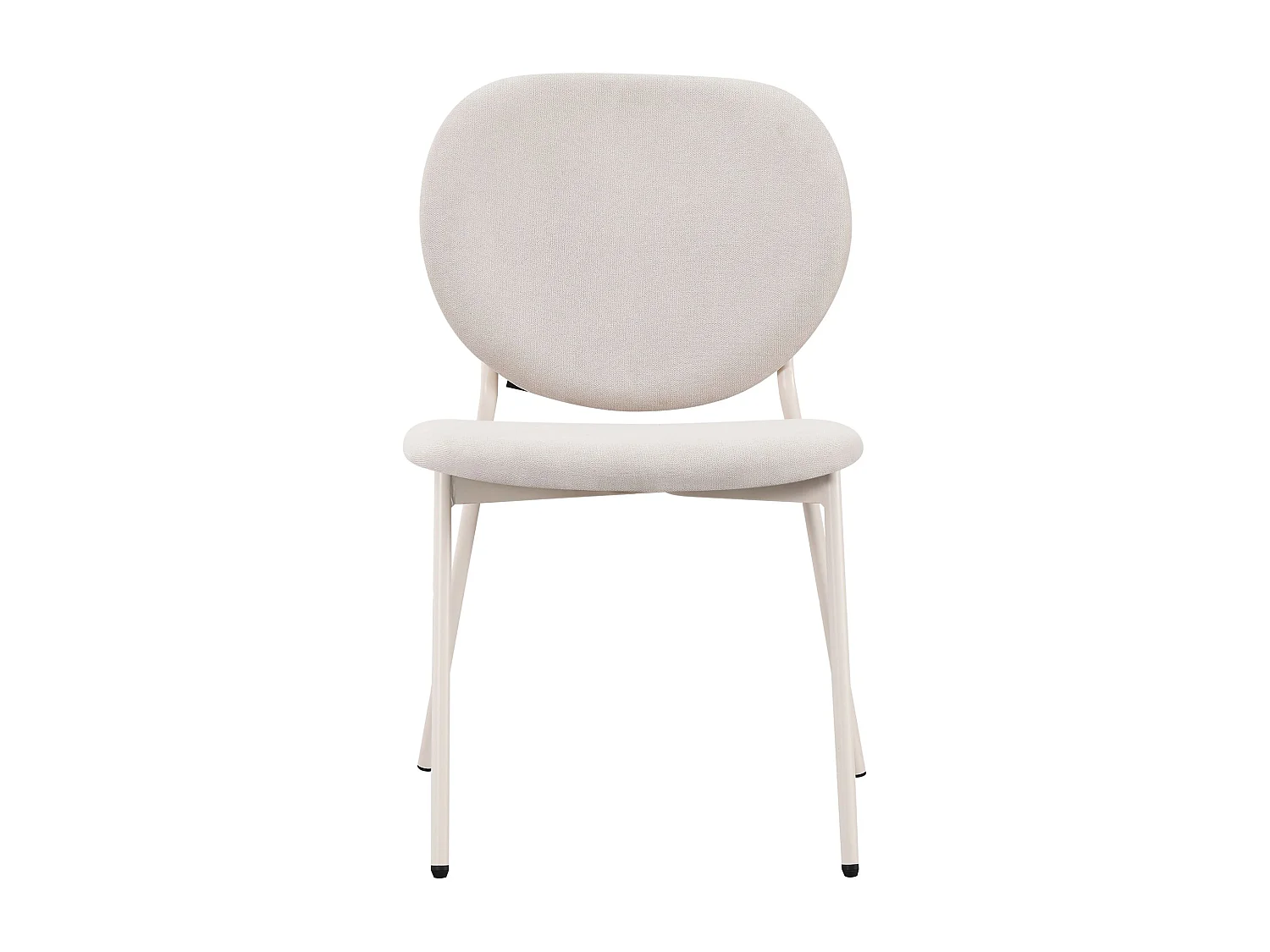 Polsterstuhl mit hydrophober Chenille – Hellbeige – BROCTALM