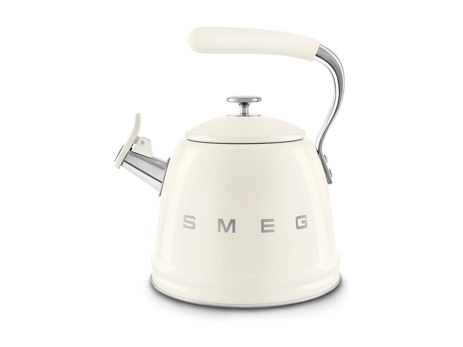 Smeg WKF01CR bouilloire 2,3 L Crème, Acier inoxydable