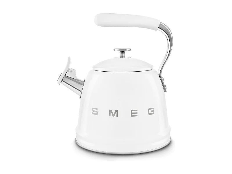 Smeg Bollitore con fischio 50's Style - Bianco LUCIDO - WKF01WH