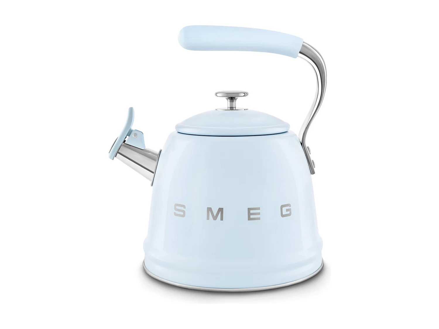 Smeg WKF01PB bouilloire 2,3 L Bleu, Acier inoxydable