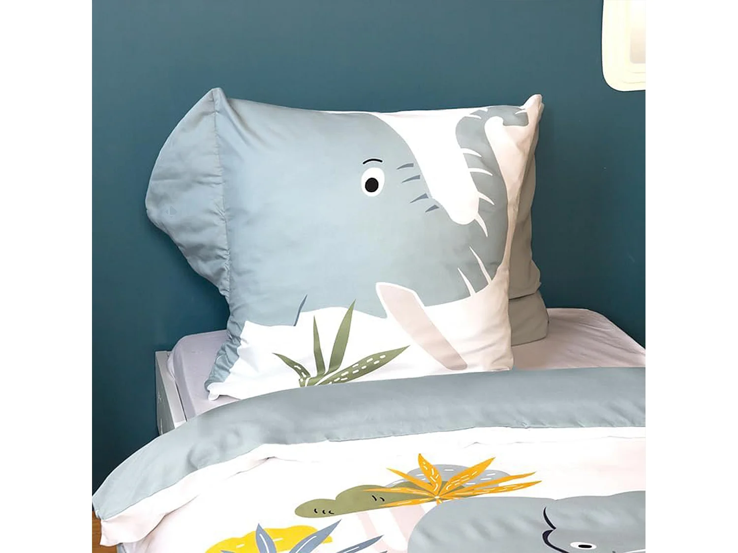 Parure de lit enfant 140x200 cm microfibre ELEPH