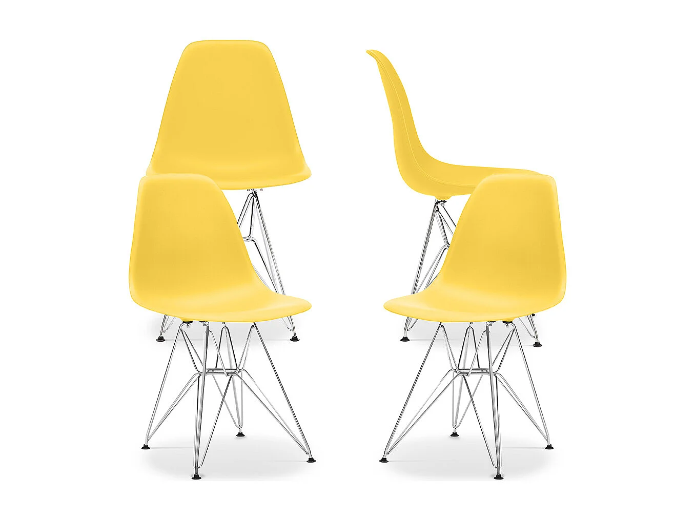 Essensstuhl Derwick Skandinavisches Stil Premium Design Matter - Pack von 4