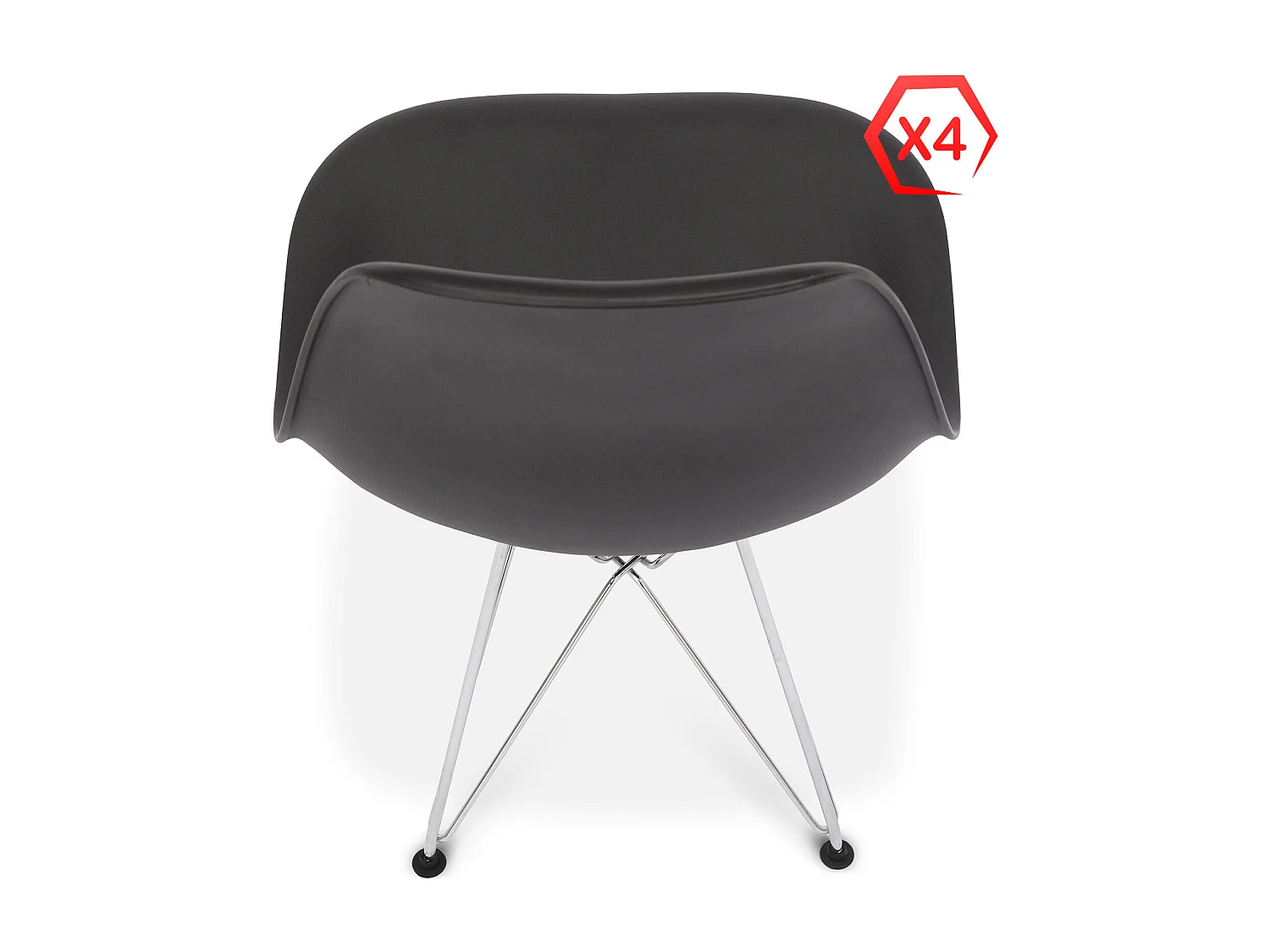 Essensstuhl Derwick Skandinavisches Stil Premium Design Matter - Pack von 4