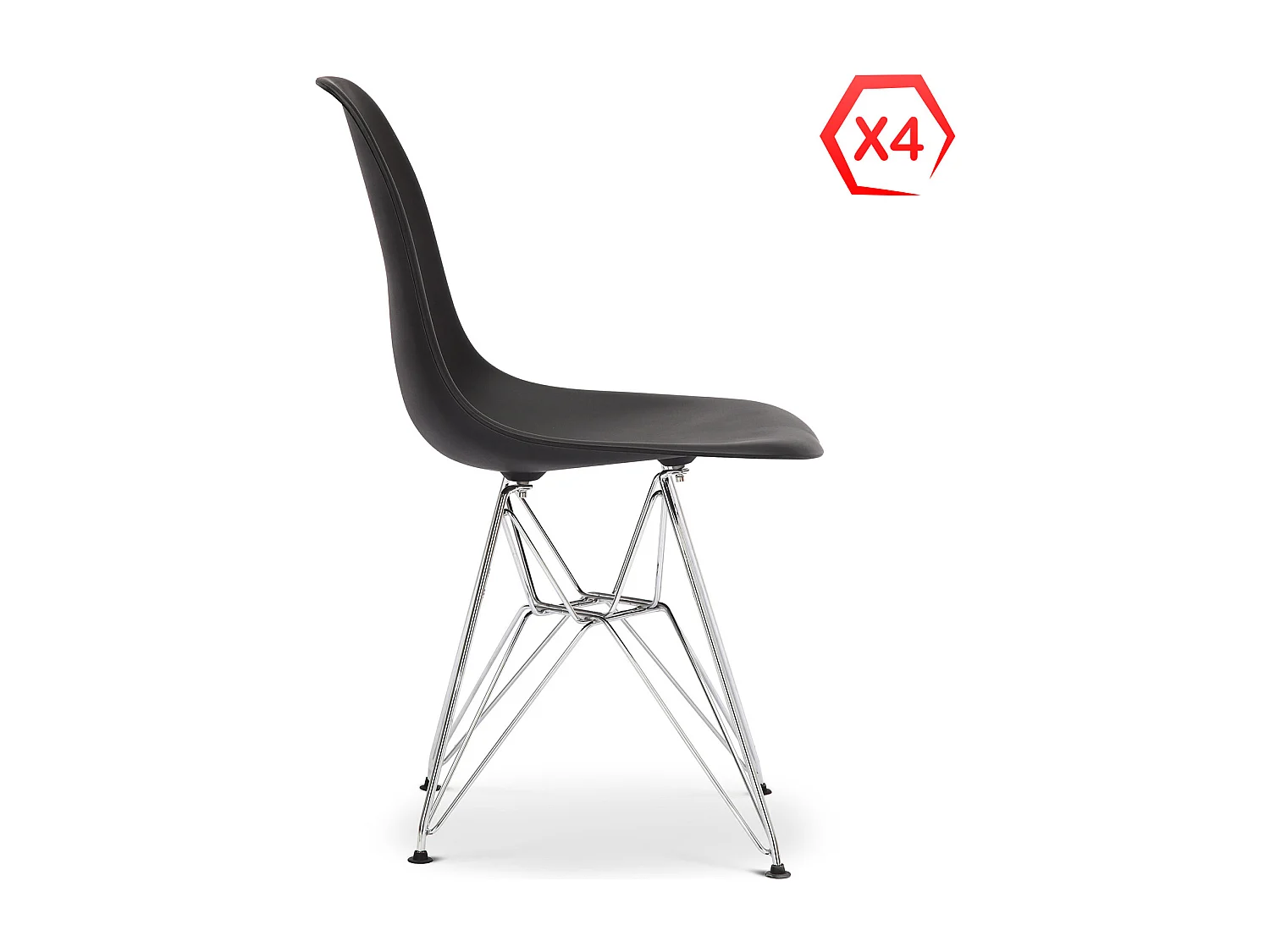 Essensstuhl Derwick Skandinavisches Stil Premium Design Matter - Pack von 4