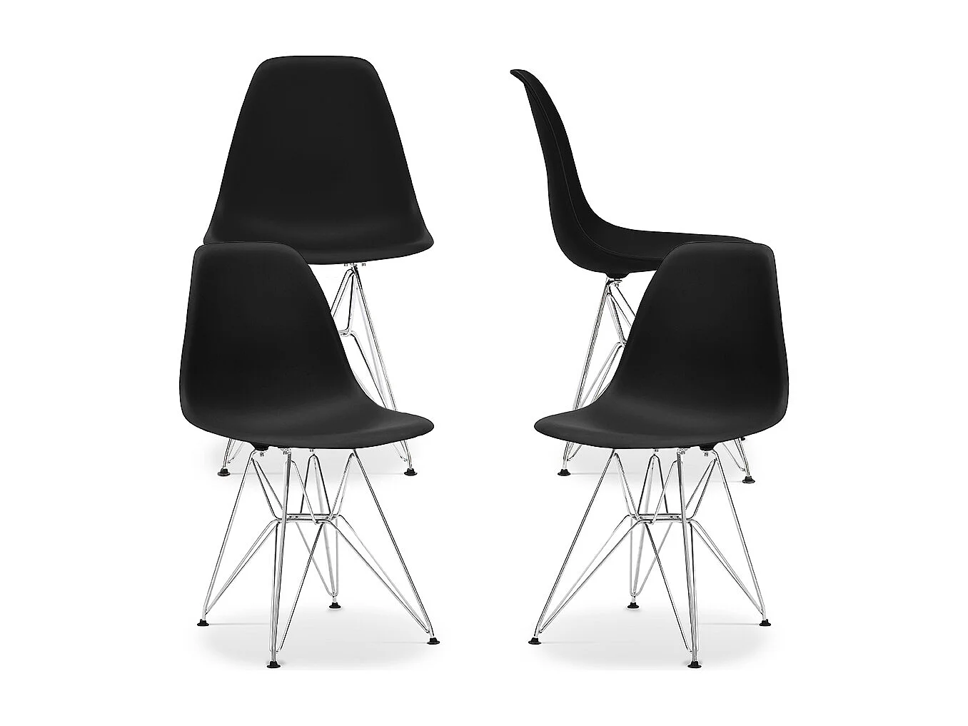 Essensstuhl Derwick Skandinavisches Stil Premium Design Matter - Pack von 4