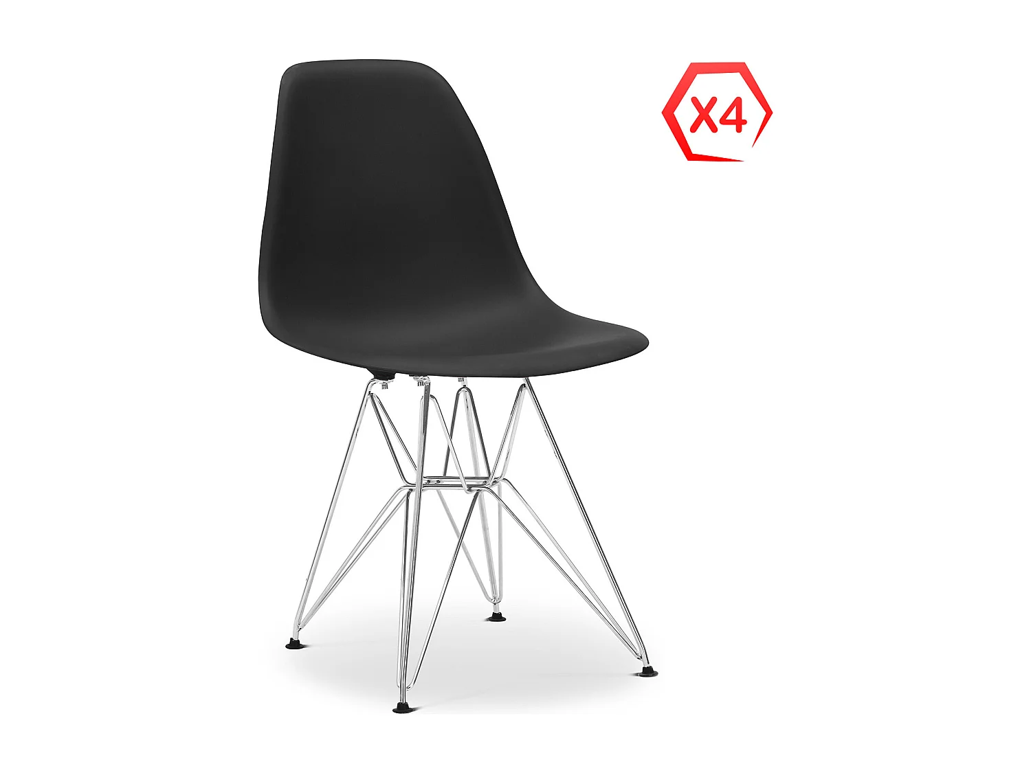 Essensstuhl Derwick Skandinavisches Stil Premium Design Matter - Pack von 4