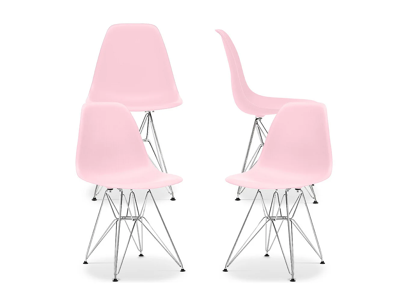 Essensstuhl Derwick Skandinavisches Stil Premium Design Matter - Pack von 4