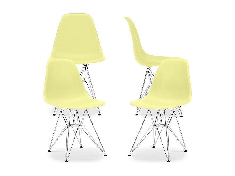 Essensstuhl Derwick Skandinavisches Stil Premium Design Matter - Pack von 4