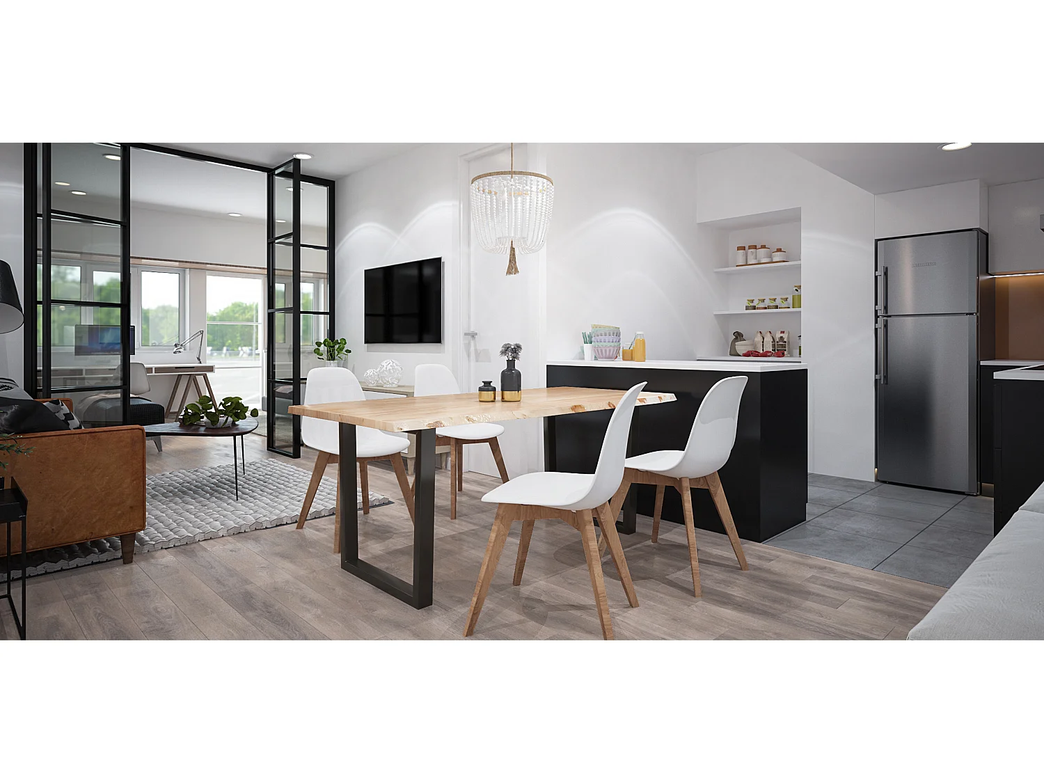 Silla de Comedor - Estilo Escandinavo  - Denisse