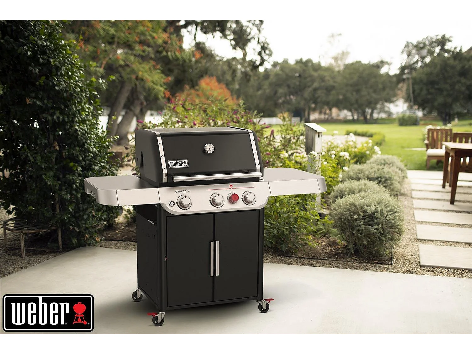 Weber Genesis E325S Black Gril à gaz