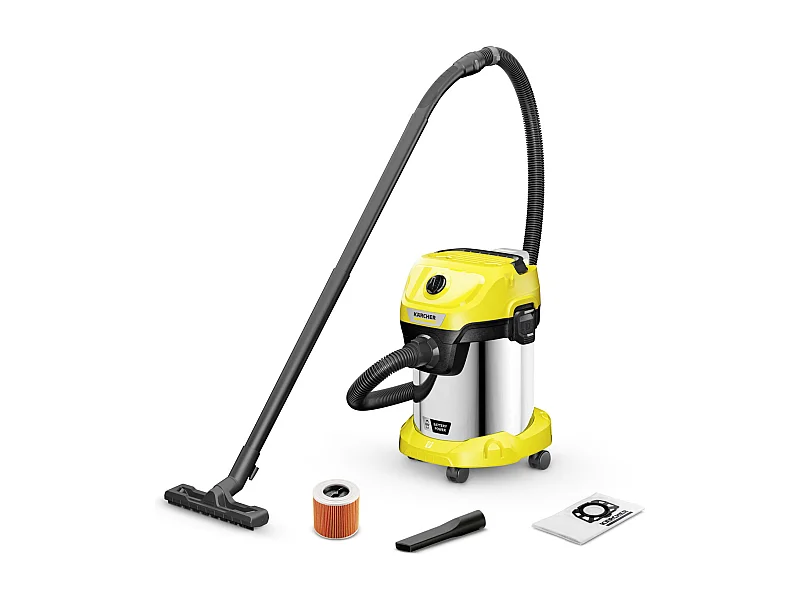 Kärcher WD 3-18 S 17 L Aspiratore a cilindro Secco e bagnato 225 W Senza sacchetto