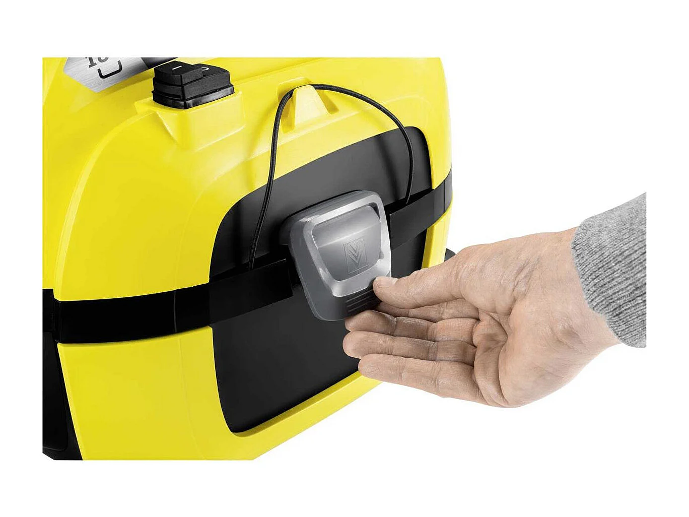 Aspirapolvere a traino Kärcher 1.198-301.0 7 L cilindro Secco 230 W Sacchetto per la polvere