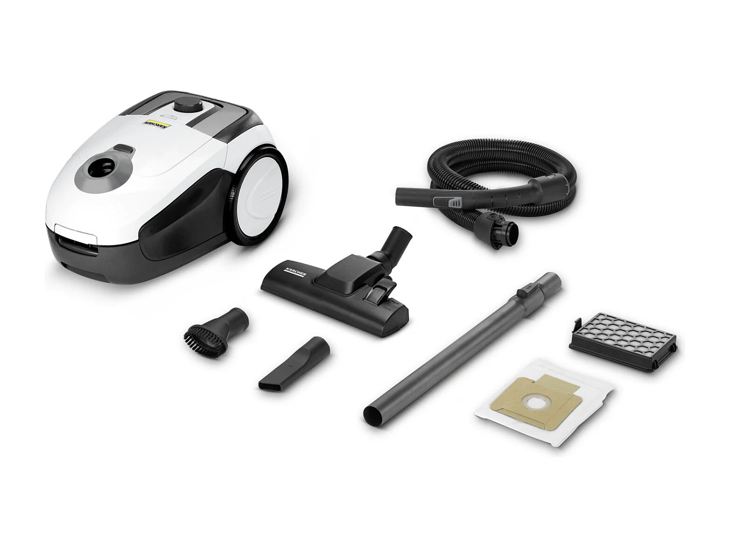 Karcher VC 2 2,8 L Aspirapolvere a Cilindro Secco 700 W Sacchetto Bianco