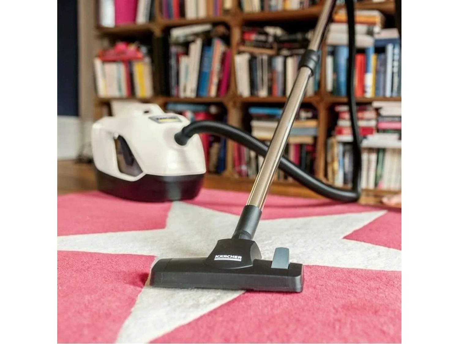 Karcher DS 6 2 L Aspirapolvere a  Cilindro Secco 650 W Senza Sacchetto Bianco