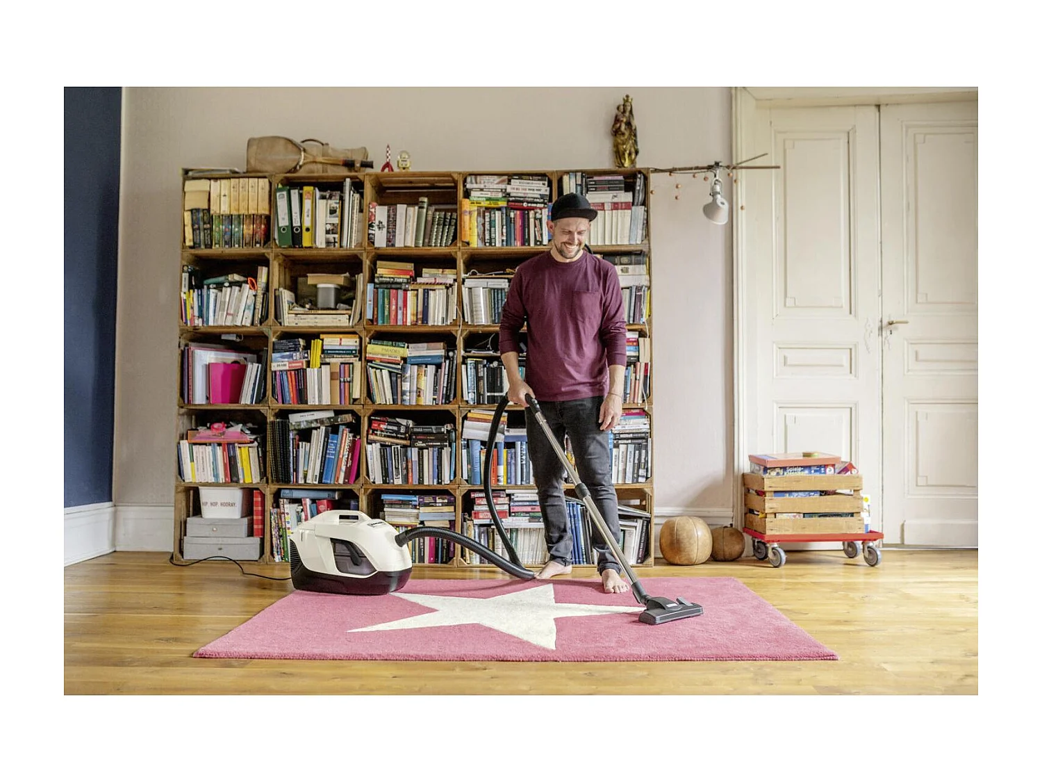 Karcher DS 6 2 L Aspirapolvere a  Cilindro Secco 650 W Senza Sacchetto Bianco
