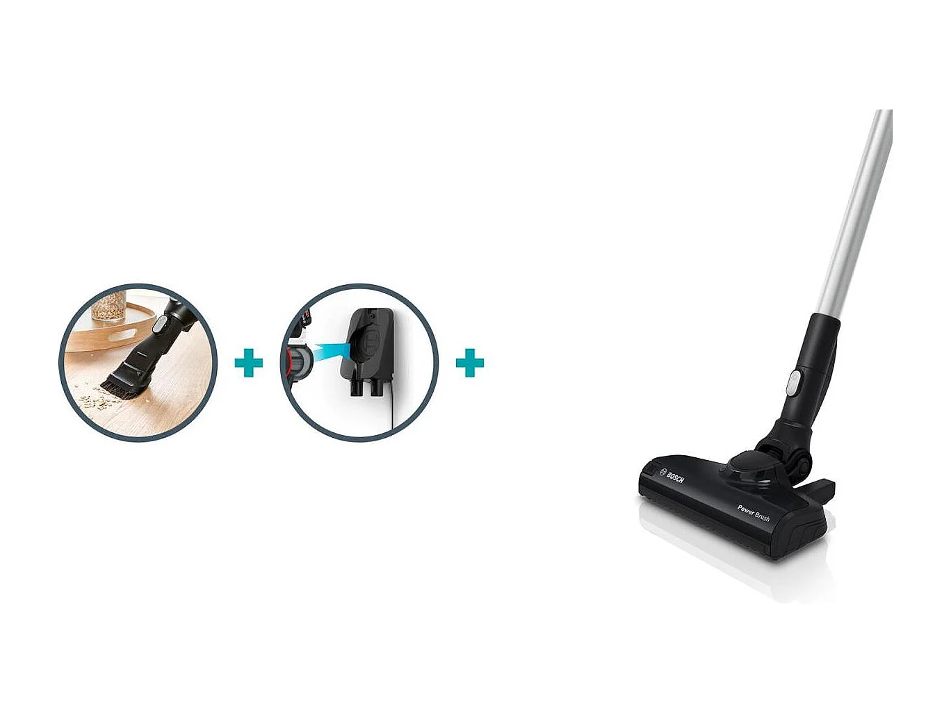 Bosch Serie 6 BBS611PCK Aspirapolvere Scopa Elettrica Senza Filo Senza Sacchetto Blu Argento