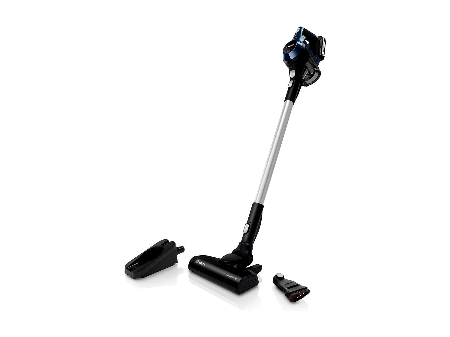 Bosch Unlimited Serie | 6 BBS611PCK - Aspirateur - perche courte/manuel (2-en-1) - sans sac - sans fil - Moonlight Blue