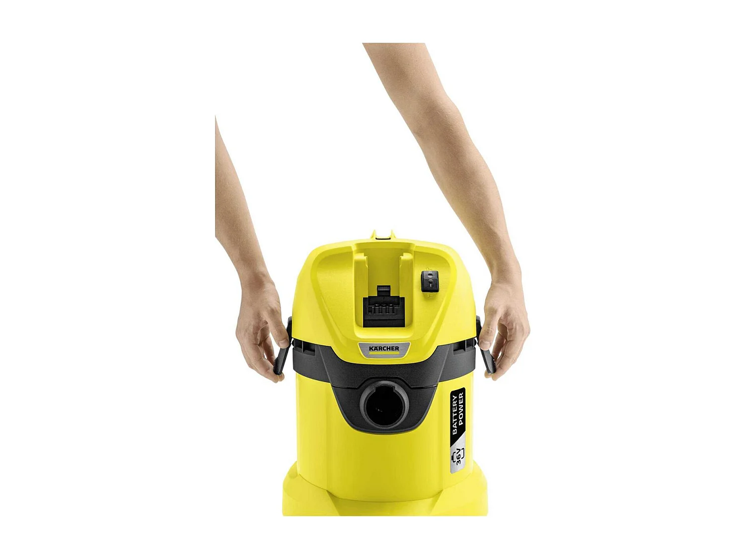 Aspirateur eau et poussière sans fil WD 3 - 17L - 300W - Batterie amovible 36V/2,5Ah