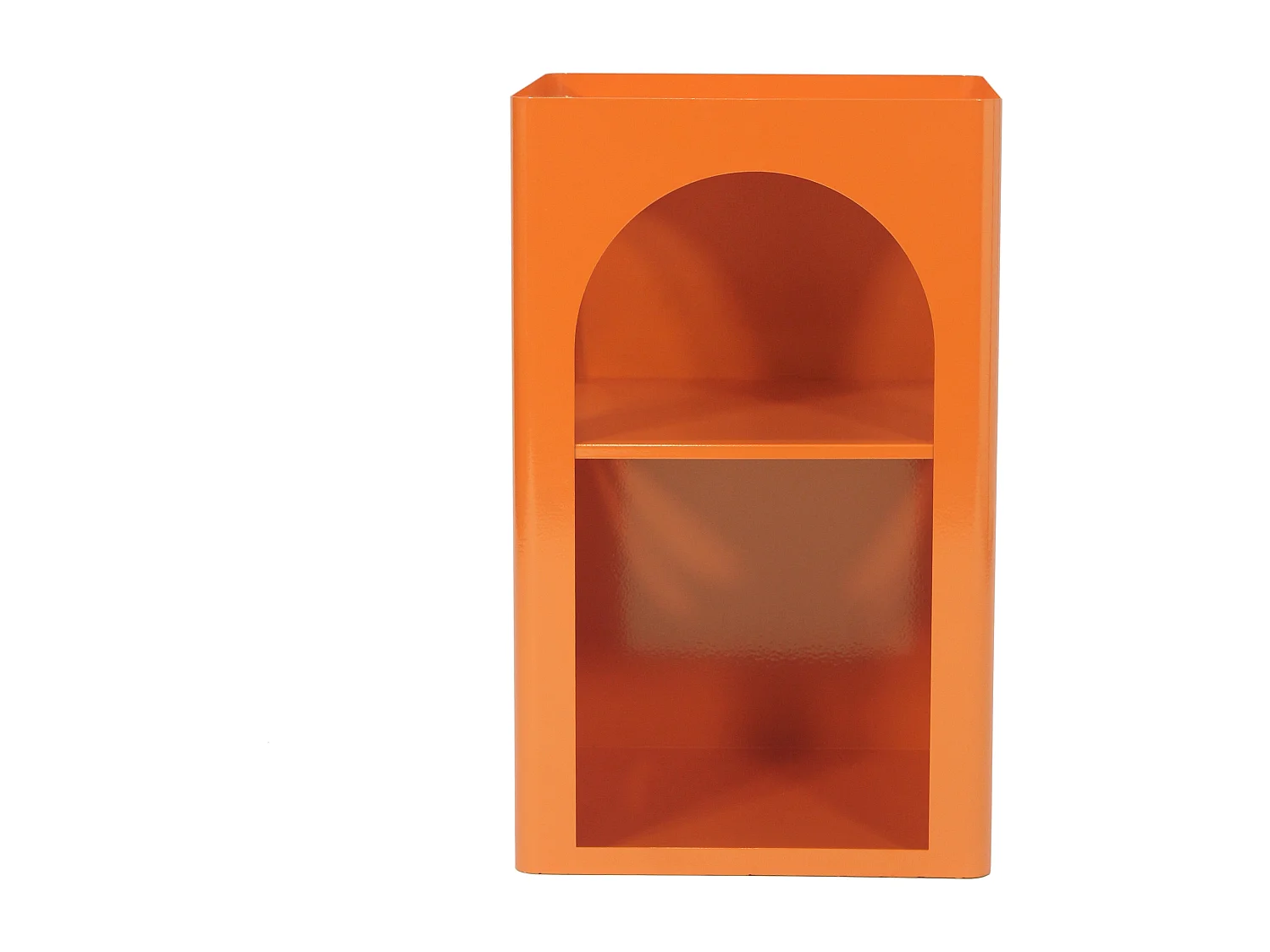 Table d'appoint en métal - Orange - STALY