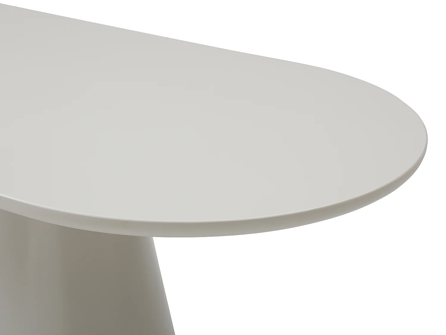 Table à manger 6 personnes en MDF - Beige - VALIANA