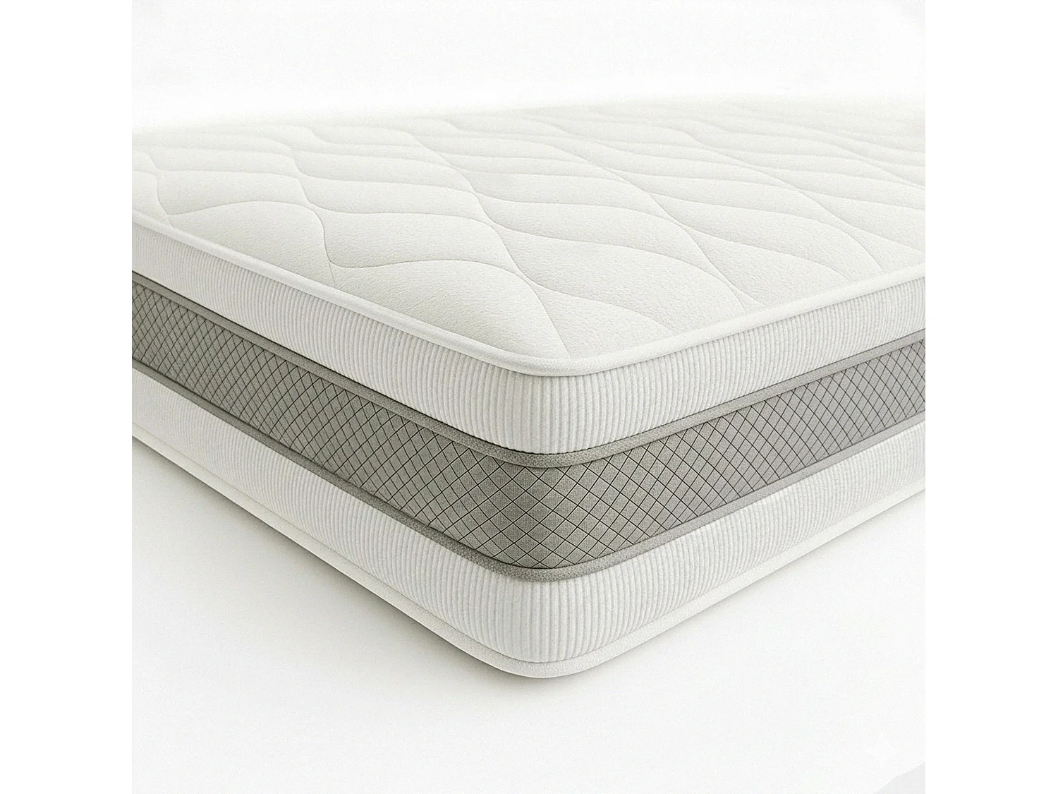 Matelas orthopédique mémoire H20 | Zones différenciées | Air 3D | Hautement ergonomique | Hypoallergénique (90 x 200)