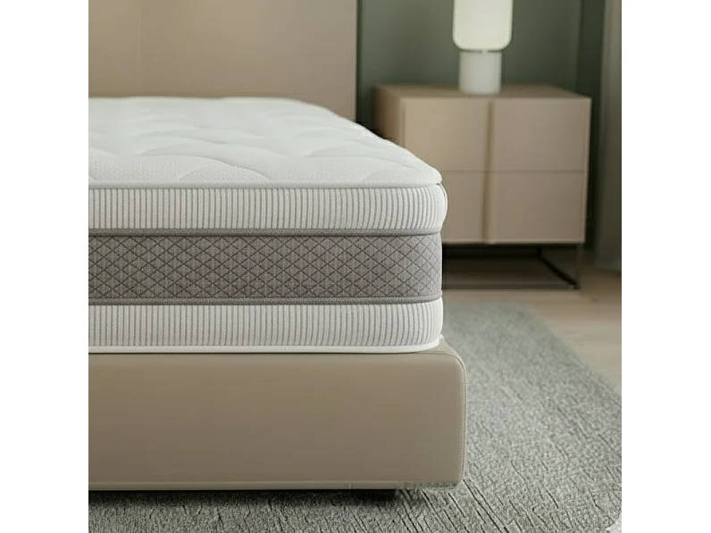 Matelas orthopédique mémoire H20 | Zones différenciées | Air 3D | Hautement ergonomique | Hypoallergénique (140 x 190)